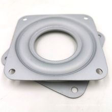 10 inch small square lazy susan swivel bearings for charger plates